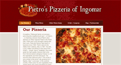 Desktop Screenshot of pietrosingomar.com